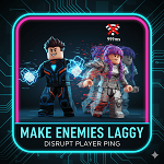 ROBLOX MOD APK 36 Roblox make enemies lagy feature for slowing them down