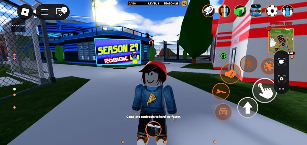 roblox mod apk gameplay screenshot