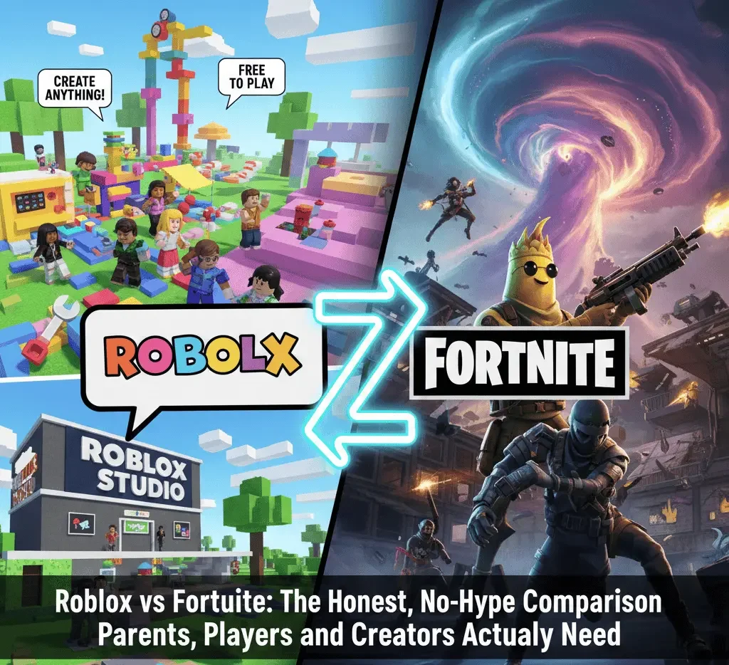 Roblox vs Fortnite: The Honest, No-Hype Comparison Parents, Players, and Creators Actually Need 3 roblox vs fortnite wallpaper
