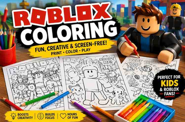 roblox coloring page